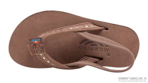 Kids Crystal Premier Leather 1/2" Narrow Strap