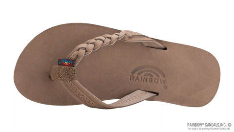 Kids Flirty Braidy- Premier Leather Braided 1/2" Strap