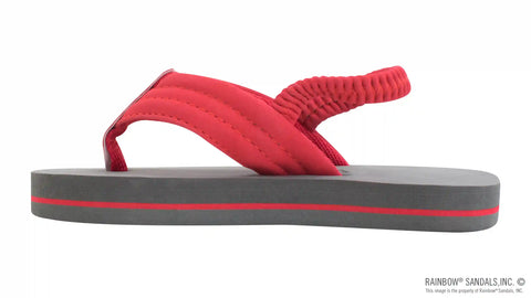 The Grombow - Soft  Rubber Top Sole  with 1" Strap and Pin line