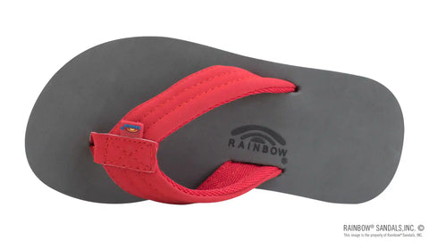 The Grombow - Soft  Rubber Top Sole  with 1" Strap and Pin line