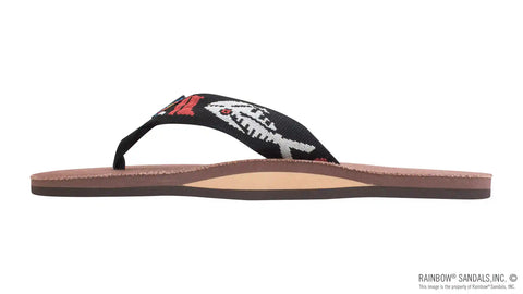 Single Layer Hemp with a Nylon Fish Pattern Strap