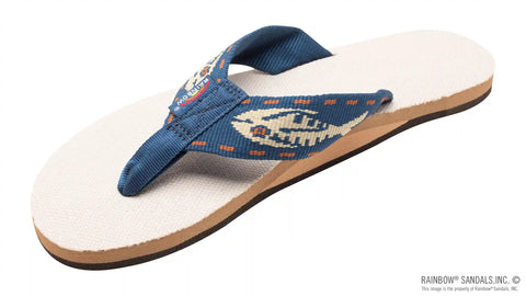 Single Layer Hemp with a Nylon Fish Pattern Strap