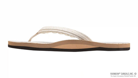Hemp Flirty Braidy - Single Layer Arch Support with a  1/2" Braided Strap