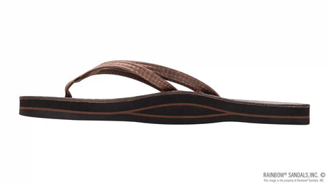 The Sandpiper - Luxury Leather  Single Layer Arch Support with 1/3" Double Narrow Strap