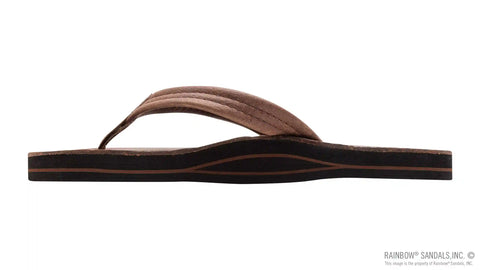 Luxury Leather - Single Layer Arch Support with a  3/4" Medium Strap