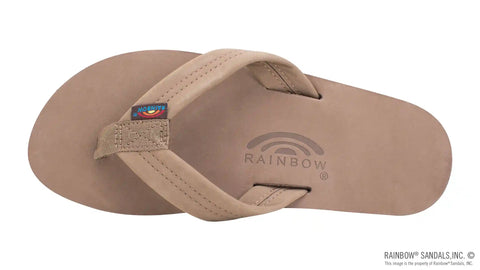Single Layer Premier Leather with Arch Support 1" Strap