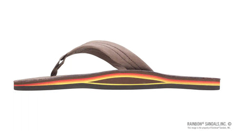 Single Layer Arch Support Premier Leather with 1" Strap