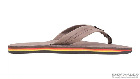 Single Layer Arch Support Premier Leather with 1" Strap