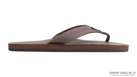 Single Layer Classic Leather with Arch Support 1" Strap