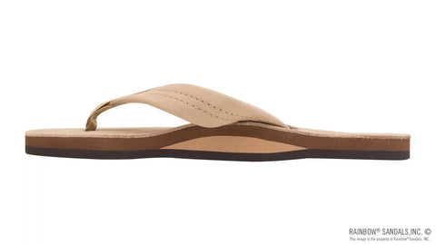 Single Layer Arch Support Premier Leather with 1" Strap