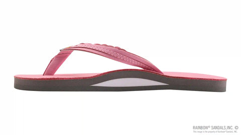 Flirty Braidy - Single Layer 1/2" Narrow Strap with Braid