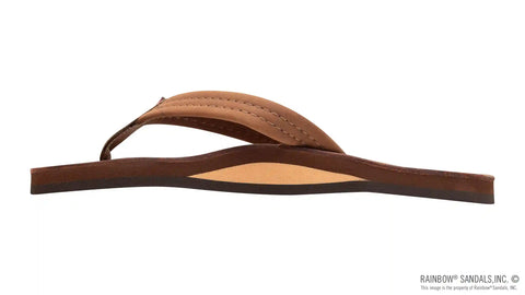 Premier Leather Single Layer Arch 3/4" Strap