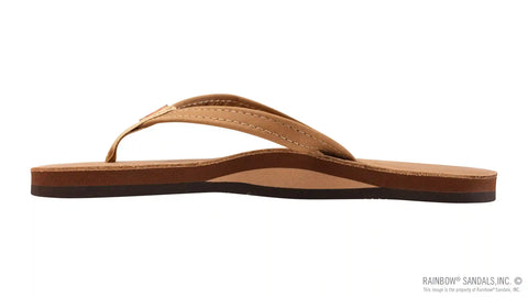 Single Layer Premier Leather with Arch Support and a 1/2" Narrow Strap