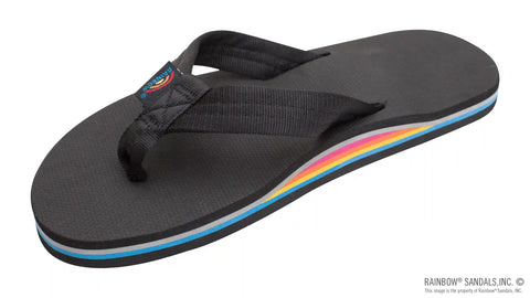 Classic Rubber - Single Layer Soft Top 1" Nylon Strap