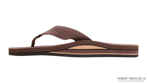 Double Layer Hemp with Arch Support and 1" Strap