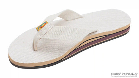 Double Layer Hemp with Arch Support and 1" Strap