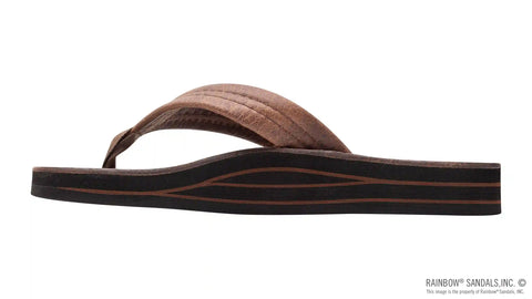 Luxury Leather - Double Layer Arch  Support with a 1" Strap