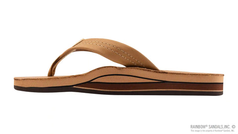 Double Layer  Arch Support Premier Leather with a 1" Strap