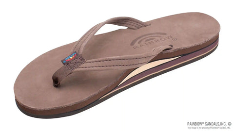 Double Layer Arch Support Premier Leather with a 1/2" Narrow Strap