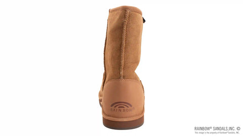 Leather Sheepskin Boot