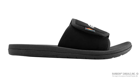EastCape Slide - Men's Molded Rubber Black Adjustable Strap