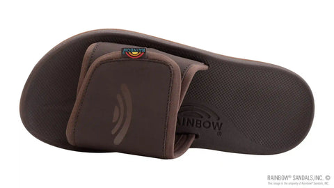 EastCape Slide - Men's Molded Rubber Black Adjustable Strap