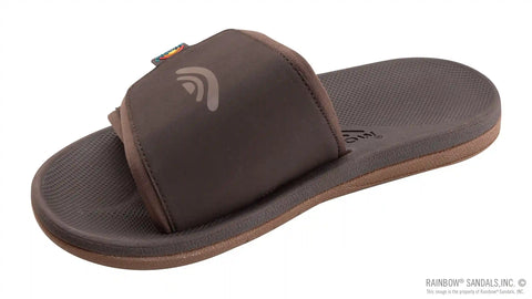 EastCape Slide - Men's Molded Rubber Black Adjustable Strap