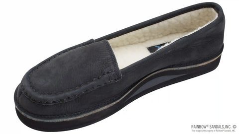 Comfort Classics - Premier Leather Loafer with Fleece Lining