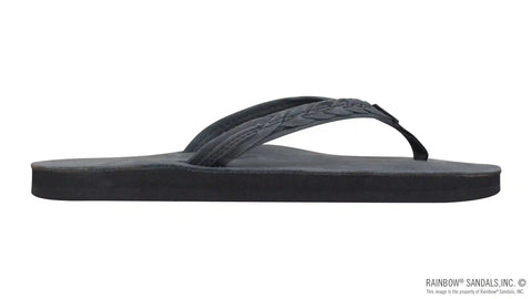 The Madison – Single Layer Arch Support with a  Braid on a 1/2" Narrow Rolled Strap