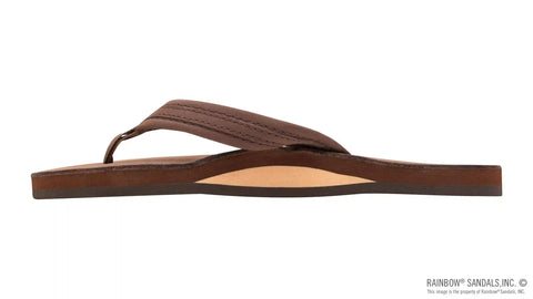 The Madison - Single Layer Arch Support with a Braid on a 3/4" Medium Rolled Strap