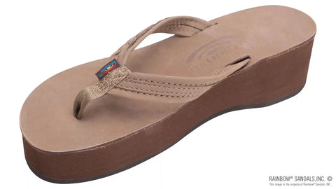 Madison Six Layer Wedge with a 3/4" Medium Braided Strap
